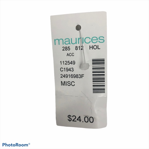 NWT MAURICES Women’s Winter Scarf 54” x 54” Multi Color Plaid - Picture 8 of 8